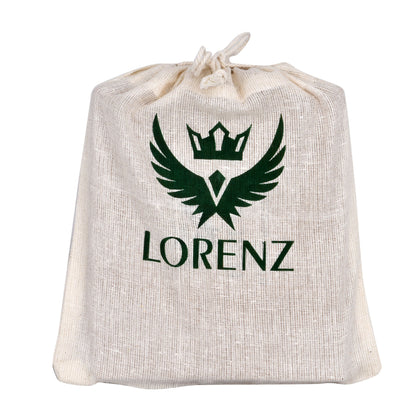 Lorenz Bi-Fold Umber Brown RFID Blocking Leather Wallet for Men