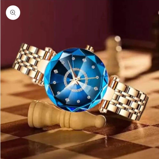 Women's Beautiful Diamond Shape Watch